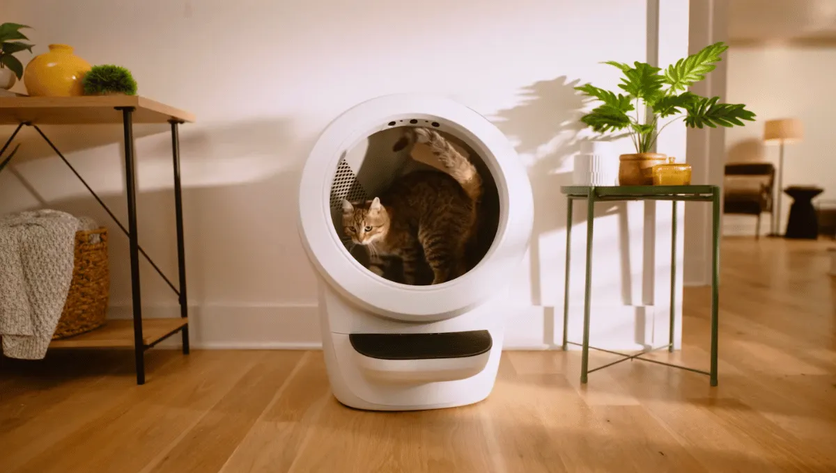 cleaning litter robot 4